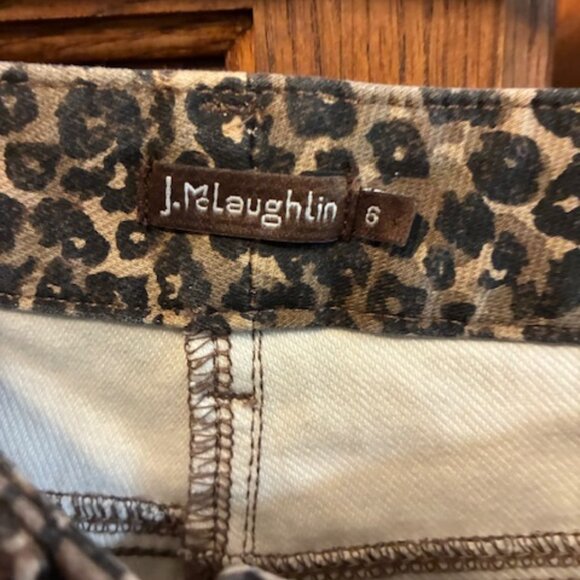 McLaughlin Leopard print Womens pants size 6 - Picture 3 of 3